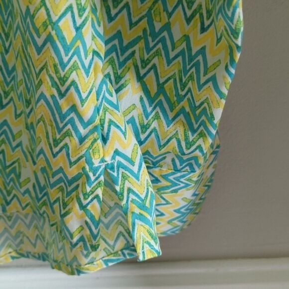 Westbound "Wrinkle Free" Long Sleeve Lightweight Button Up Green Chambray 2X - Picture 3 of 11